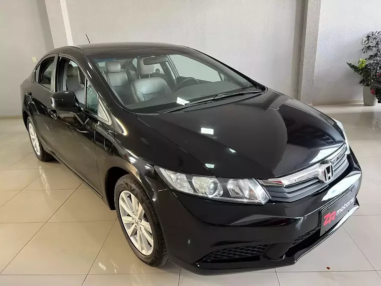 Honda Civic Preto 12