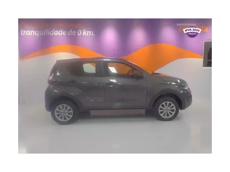 Fiat Mobi Cinza 3