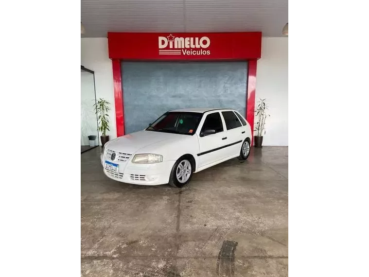 Volkswagen Gol Branco 1