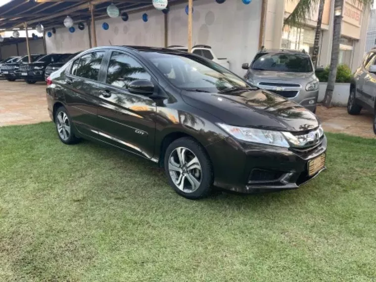 Honda City Marrom 6