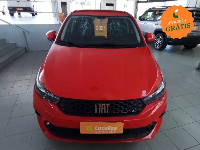 Fiat Argo Vermelho 8