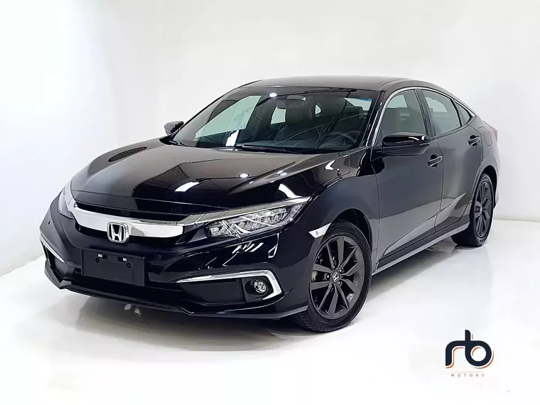 Honda Civic Preto 8