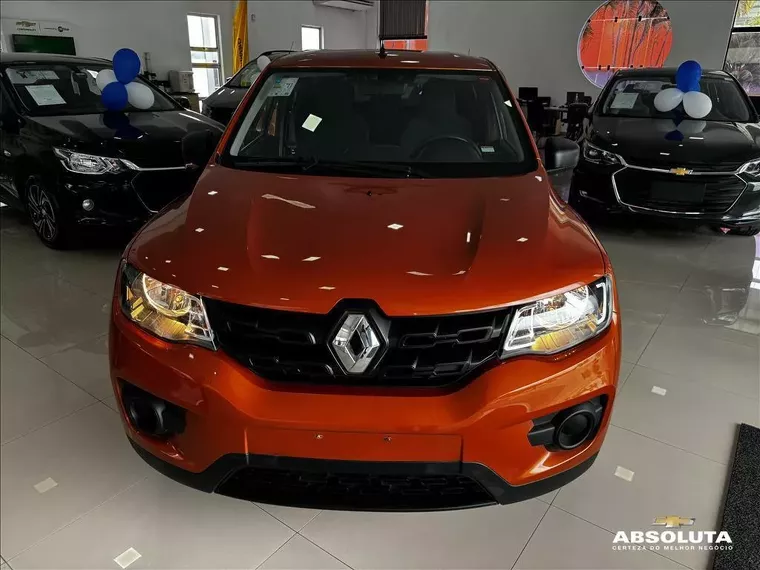 Renault Kwid Laranja 1