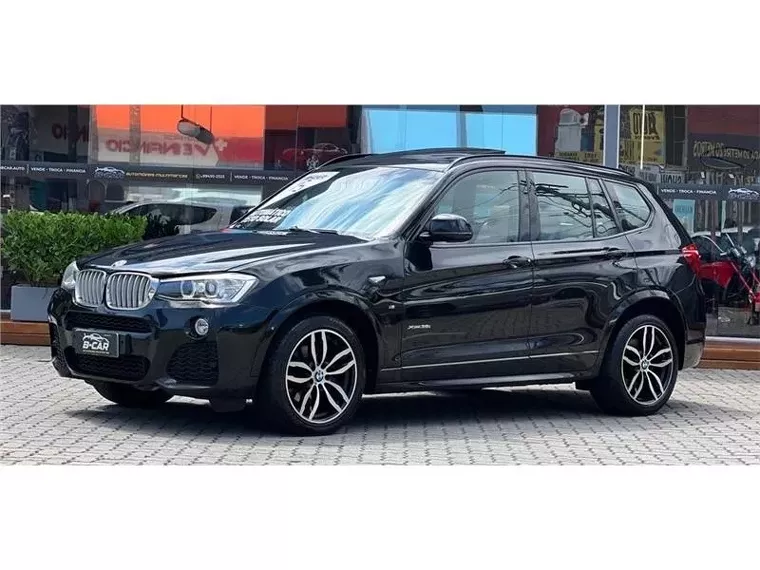 BMW X3 Preto 10