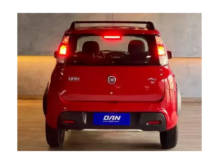 Fiat Uno Vermelho 4