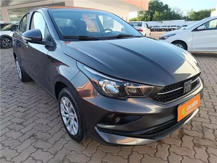 Fiat Cronos Cinza 5