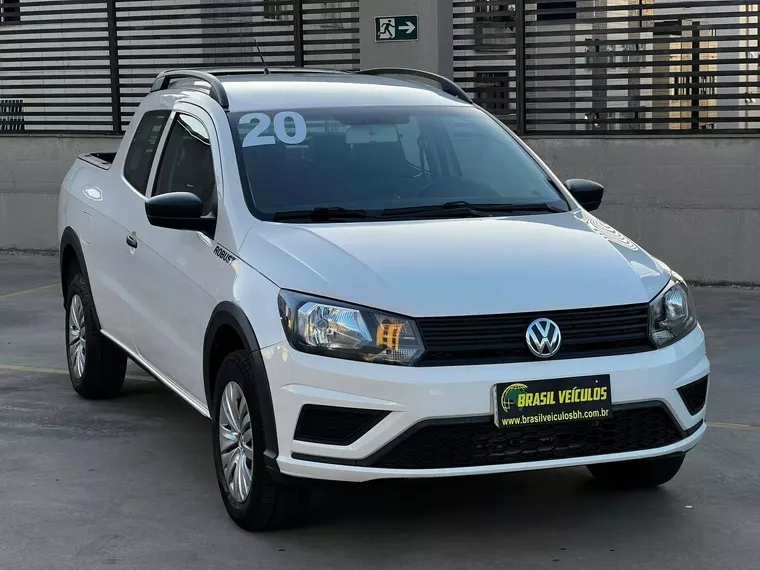 Volkswagen Saveiro Branco 10