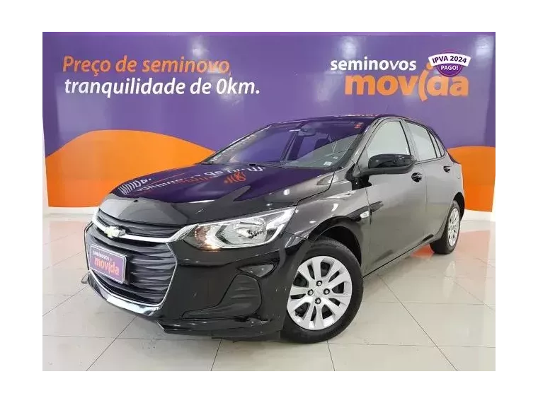 Chevrolet Onix Preto 3