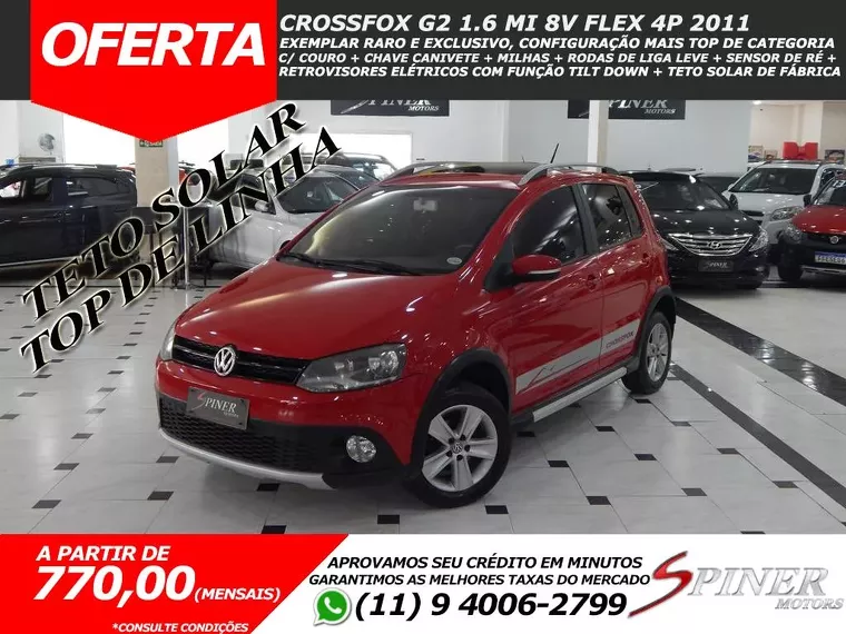 Volkswagen Crossfox Vermelho 10