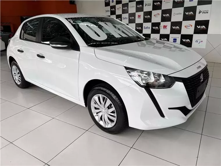 Peugeot 208 Branco 1