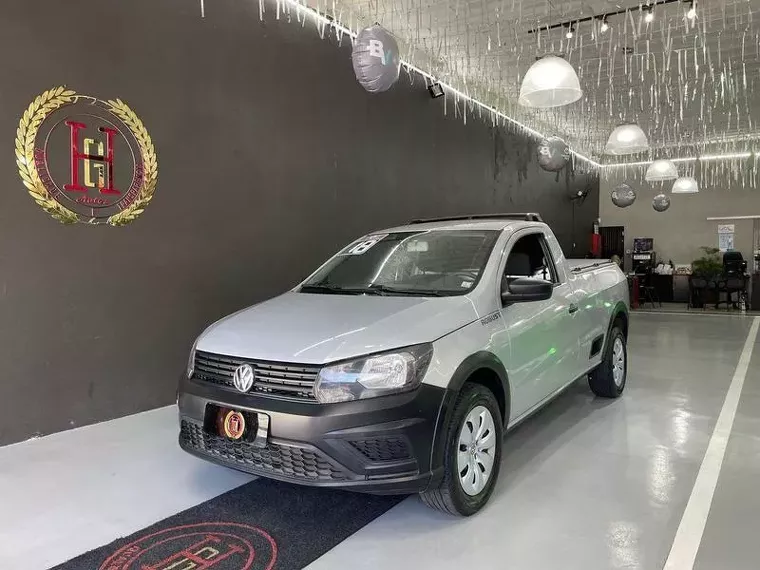 Volkswagen Saveiro Prata 4