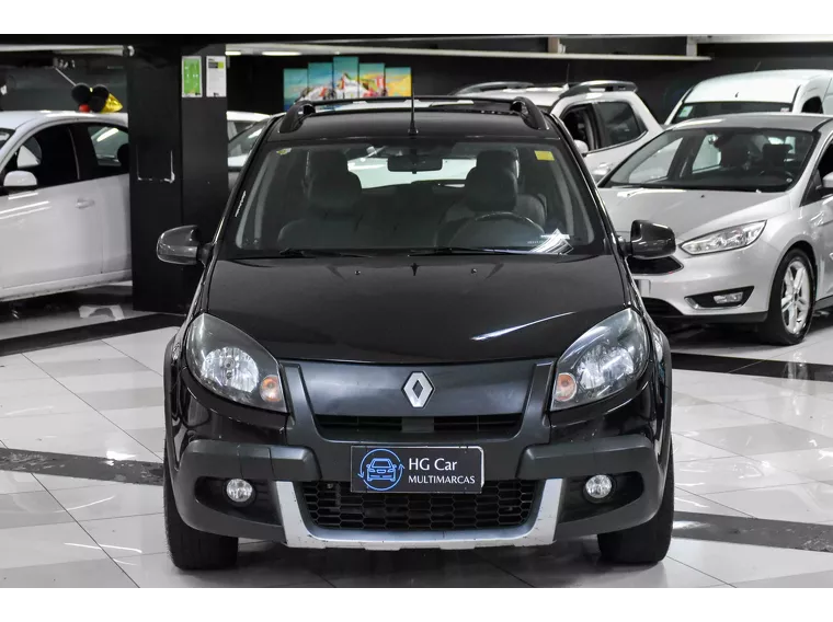 Renault Sandero Preto 11