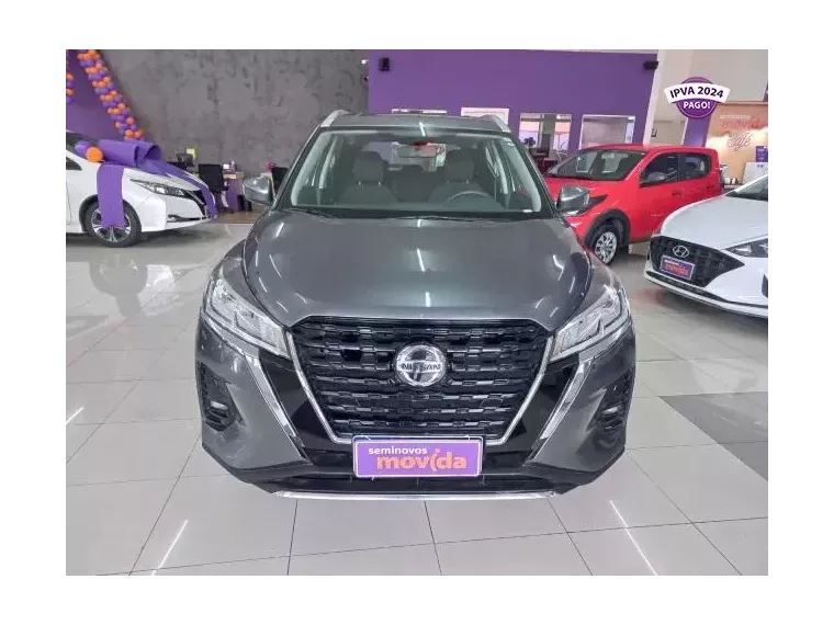 Nissan Kicks Cinza 1