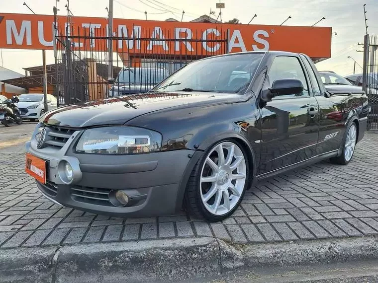 Volkswagen Saveiro Preto 10