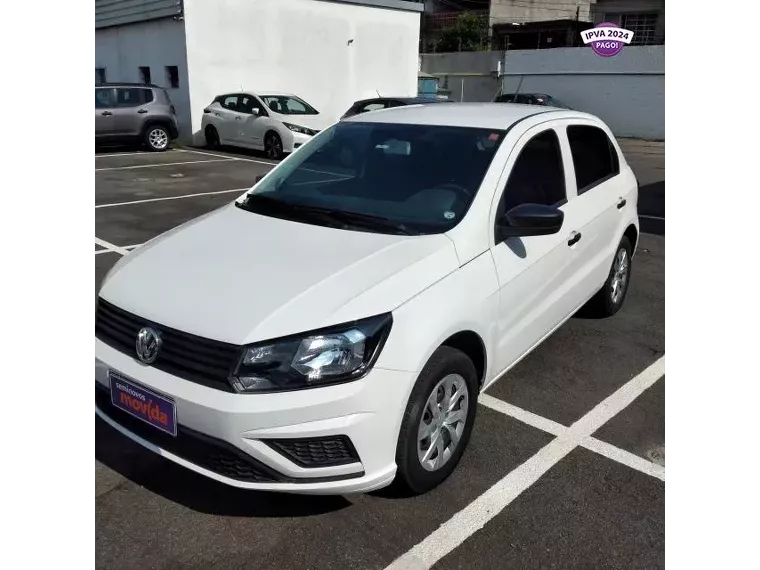 Volkswagen Gol Branco 1