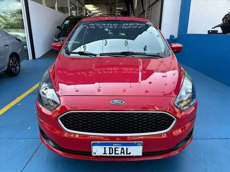 Ford KA Vermelho 8