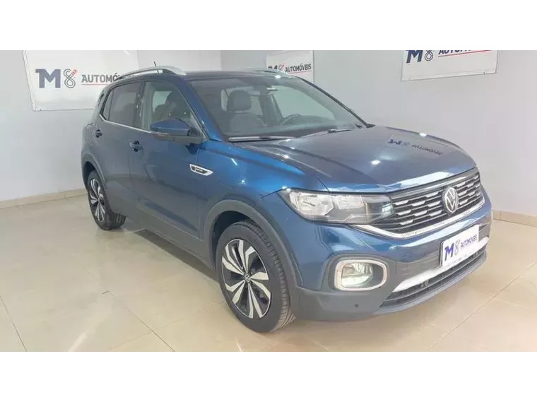 Volkswagen T-cross Azul 1