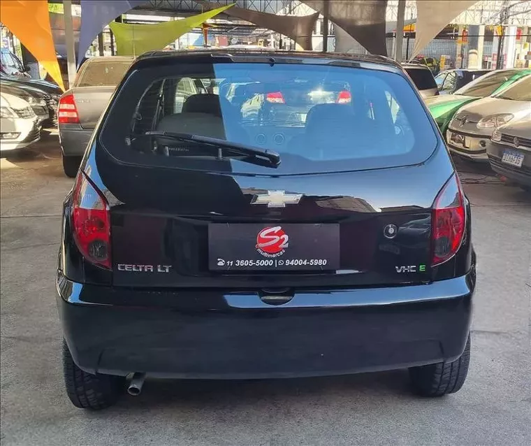 Chevrolet Celta Preto 2