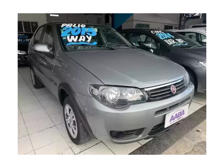 Fiat Palio Cinza 2