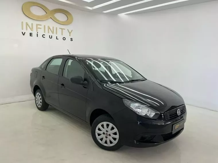 Fiat Grand Siena Preto 1