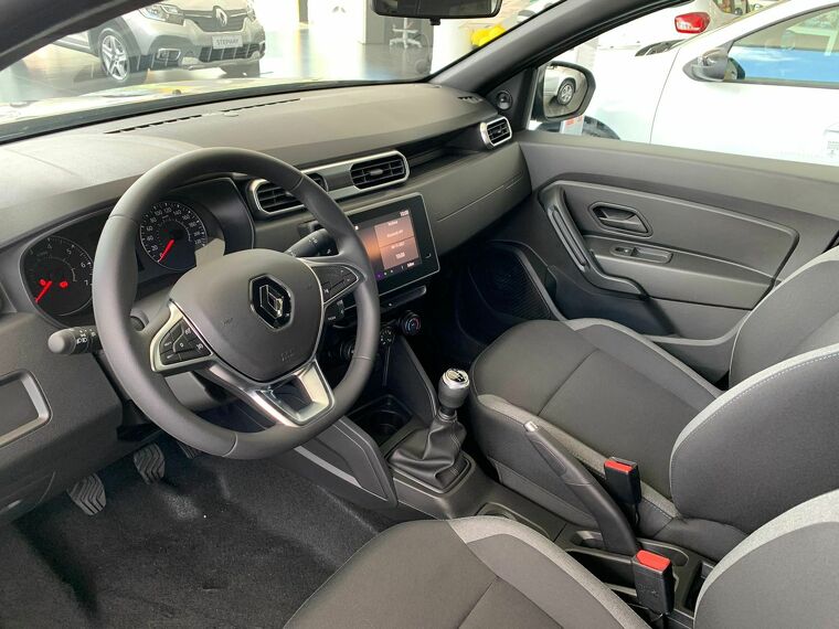 Renault Sandero Cinza 2