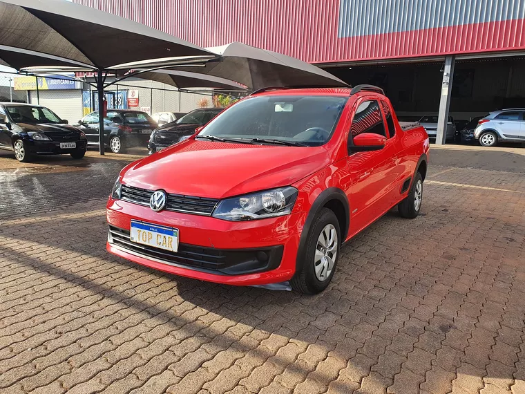 Volkswagen Saveiro Vermelho 3