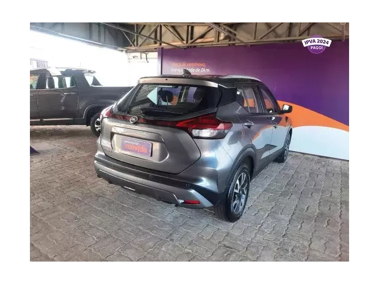 Nissan Kicks Cinza 8