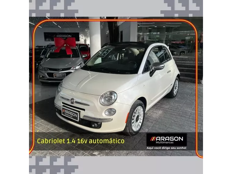 Fiat 500 Branco 10