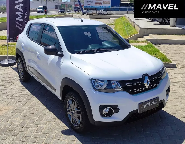 Renault Kwid Branco 3