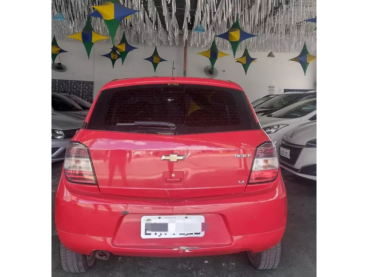 Chevrolet Agile Vermelho 12