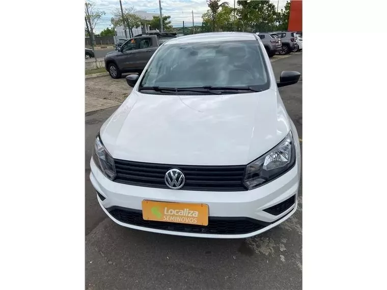 Volkswagen Gol Branco 1