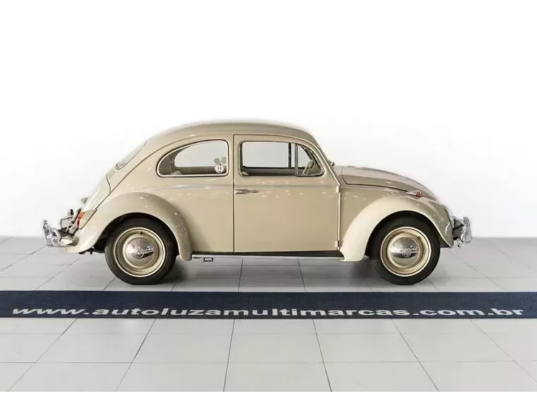 Volkswagen Fusca Cinza 6