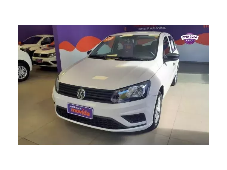 Volkswagen Gol Branco 1