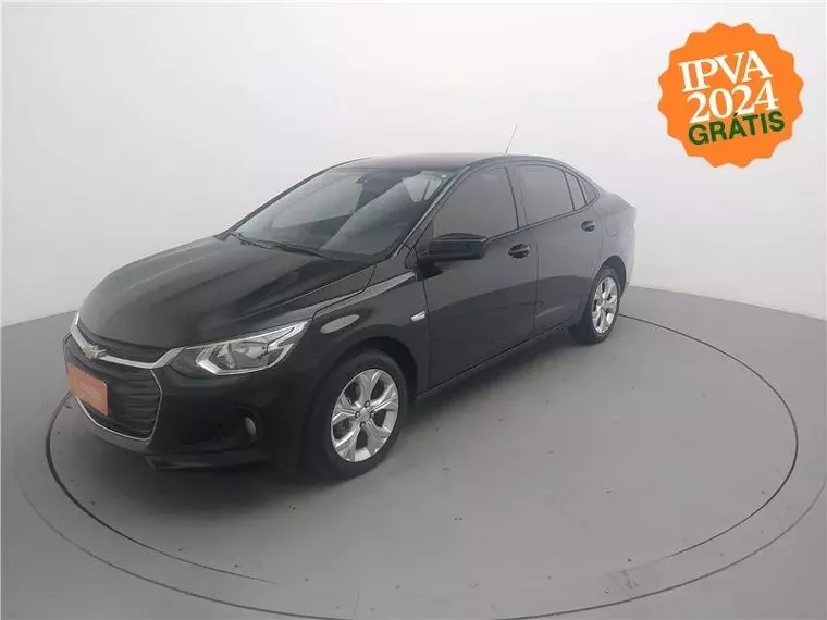 Chevrolet Onix Preto 4