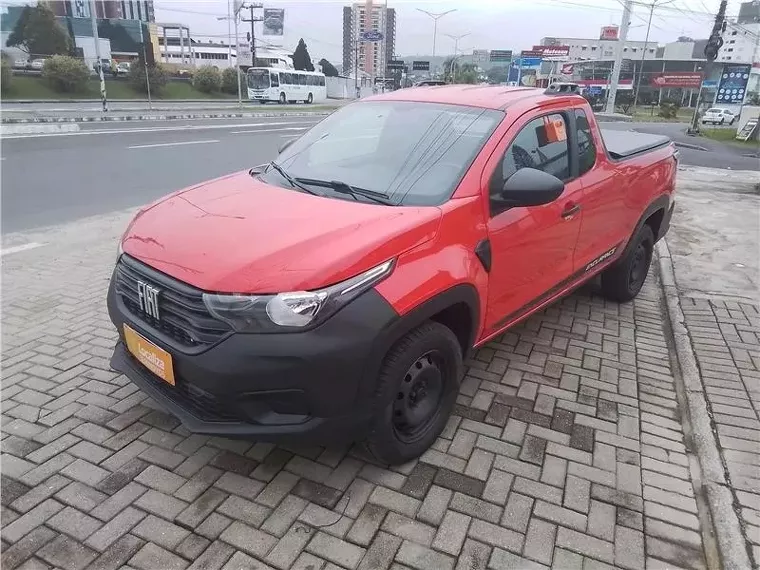 Fiat Strada Vermelho 18