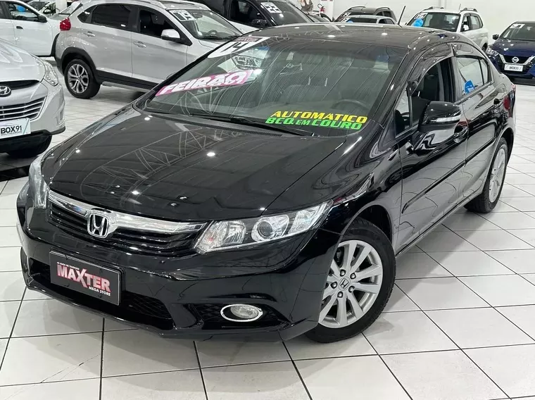 Honda Civic Preto 9