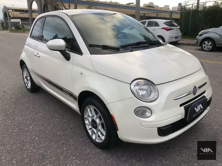 Fiat 500 Branco 4