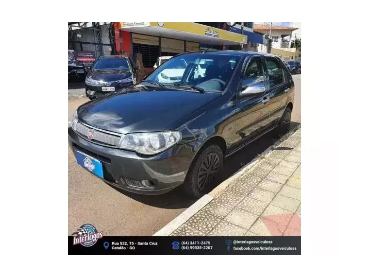 Fiat Palio Cinza 2