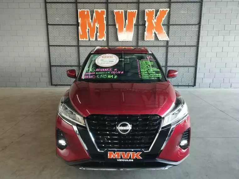 Nissan Kicks Vermelho 5