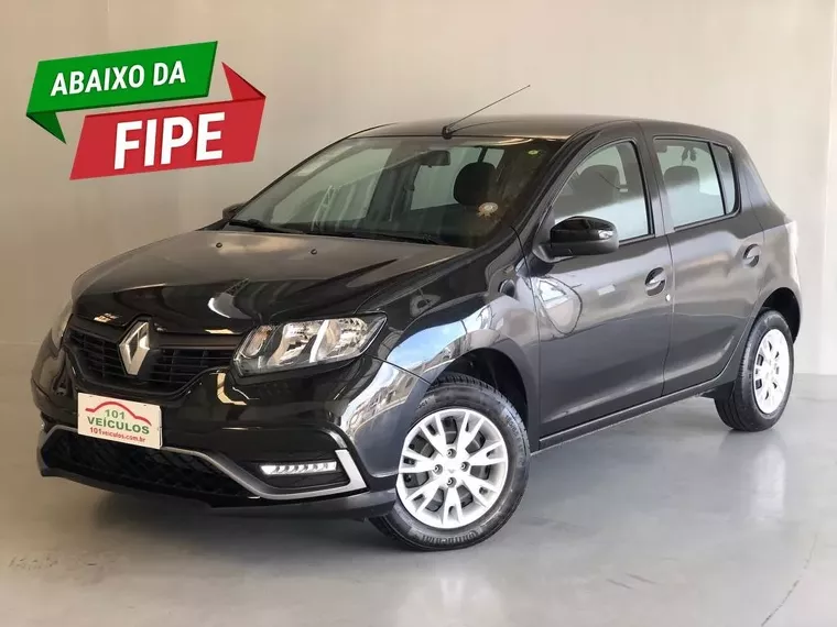 Renault Sandero Preto 1