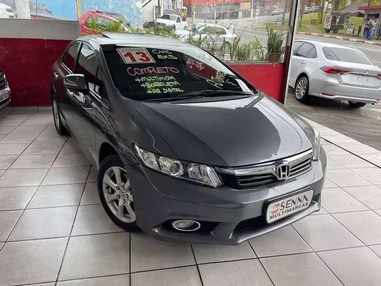 Honda Civic Cinza 8