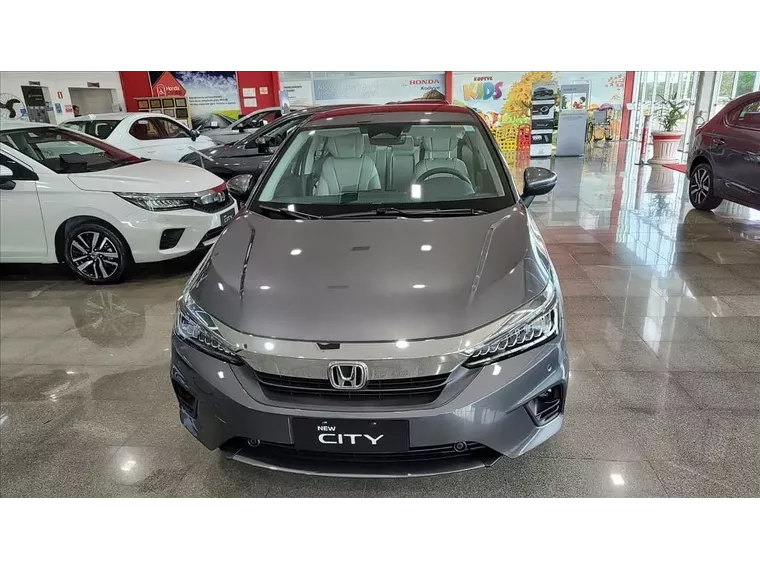 Honda City Cinza 4