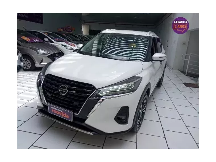 Nissan Kicks Branco 8