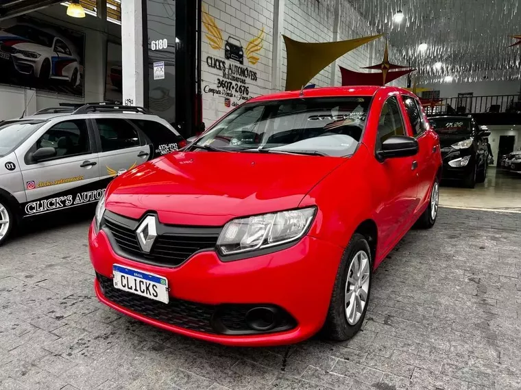 Renault Sandero Vermelho 1