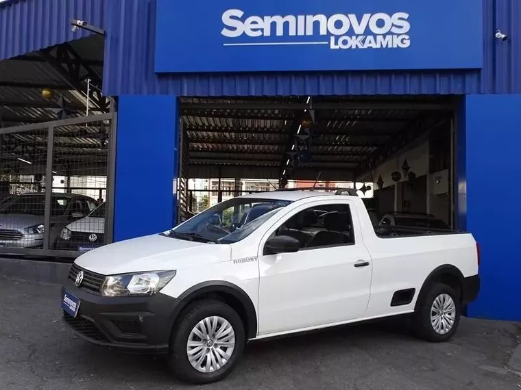 Volkswagen Saveiro Branco 6