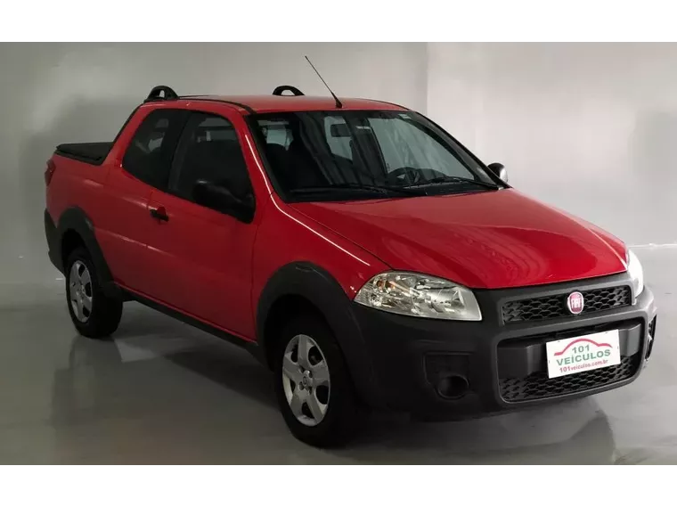 Fiat Strada Vermelho 13