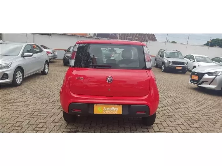 Fiat Uno Vermelho 1