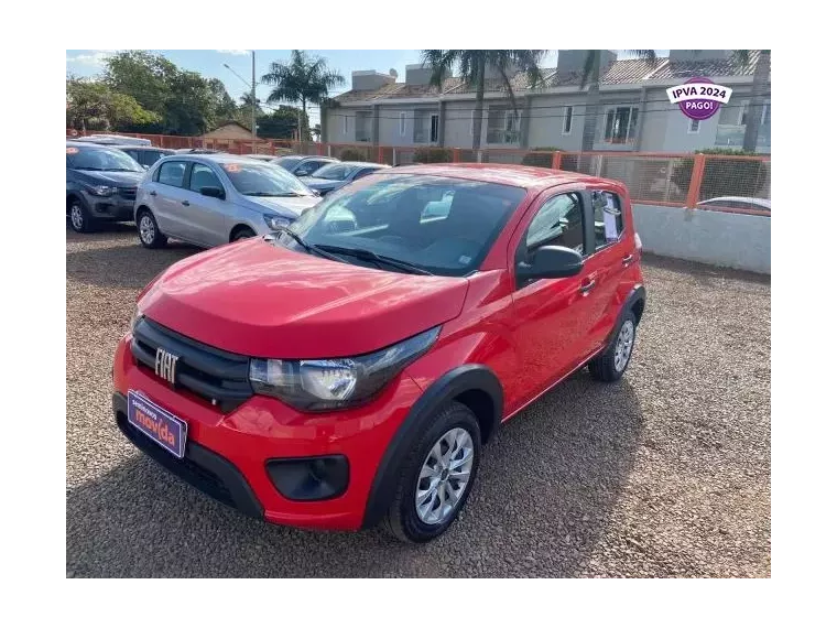 Fiat Mobi Vermelho 1