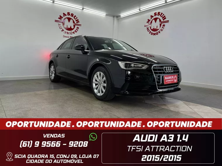 Audi A3 Preto 16