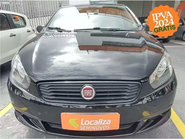 Fiat Grand Siena Preto 6